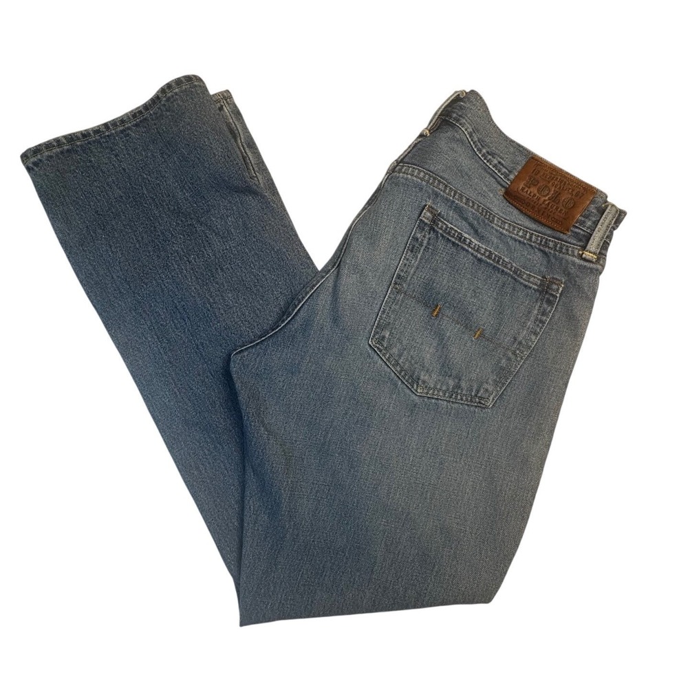 VTG POLO Jeans Co Ralph Lauren 867 Classic Jeans Mens 34x32 Straight Leg Denim